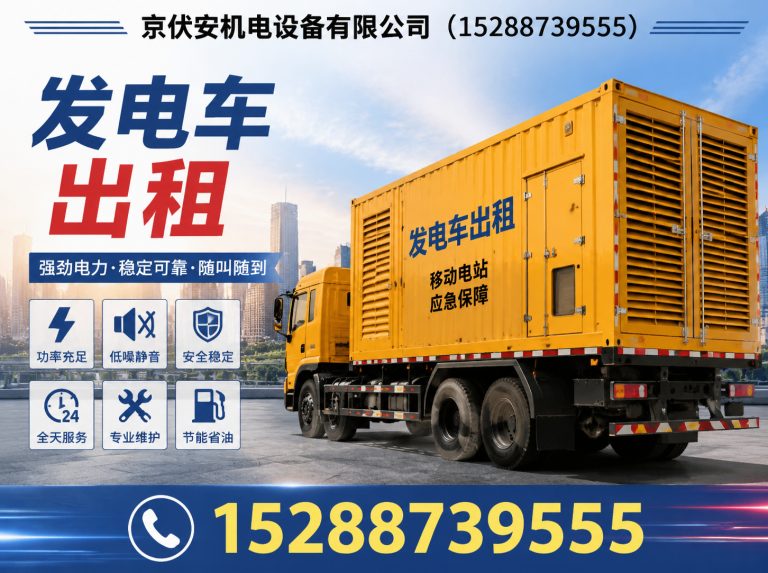 莆田发电机出租展示图